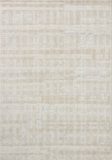 Loloi Roxie ROX-05 Contemporary Power Loomed Ivory, Natural Rug