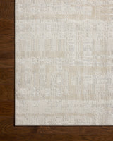 Loloi Roxie ROX-05 Contemporary Power Loomed Ivory, Natural Rug