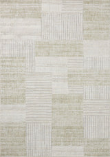 Loloi Roxie ROX-06 Contemporary Power Loomed Linen, Sage Rug