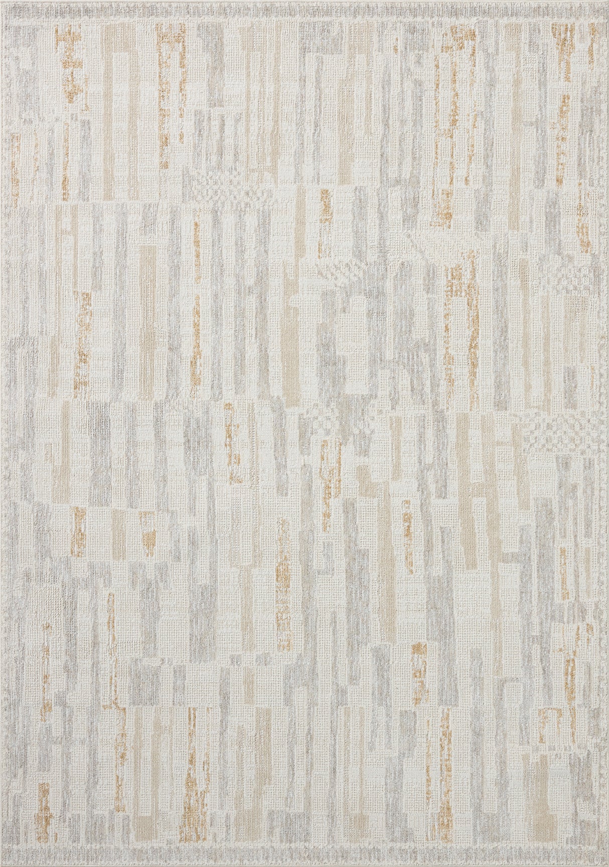 Loloi Roxie ROX-08 Contemporary Power Loomed Natural, Sand Rug