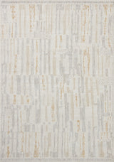 Loloi Roxie ROX-08 Contemporary Power Loomed Natural, Sand Rug