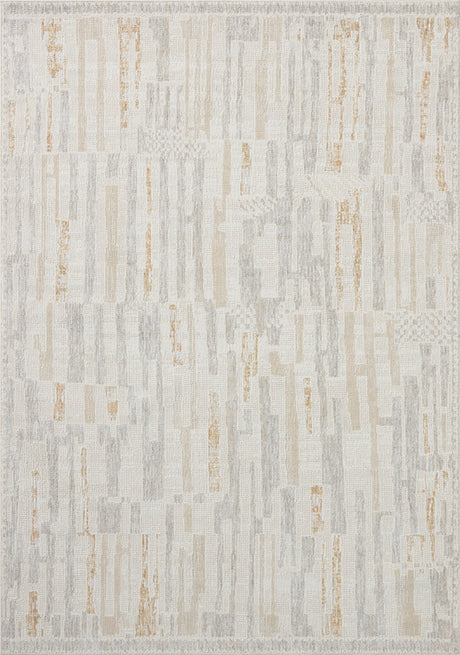 Loloi Roxie ROX-08 Contemporary Power Loomed Natural, Sand Rug