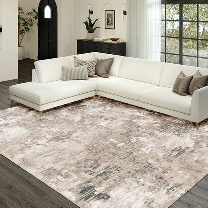 Dalyn Rhodes Rr4 Taupe Area Rug