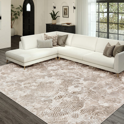 Dalyn Rhodes Rr5 Taupe Area Rug