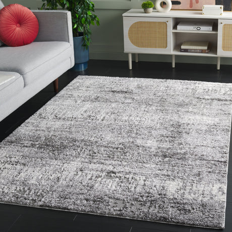 Safavieh Ravine Shag Rve358F Grey/Dark Grey Rug.