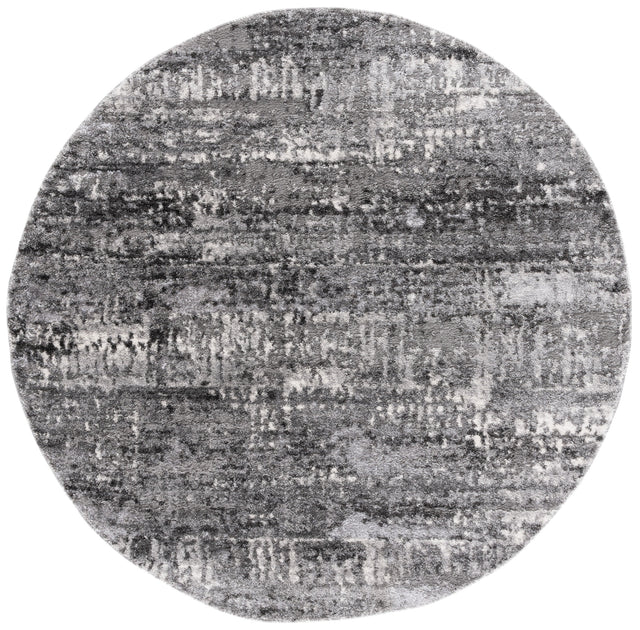 Safavieh Ravine Shag Rve358F Grey/Dark Grey Rug.