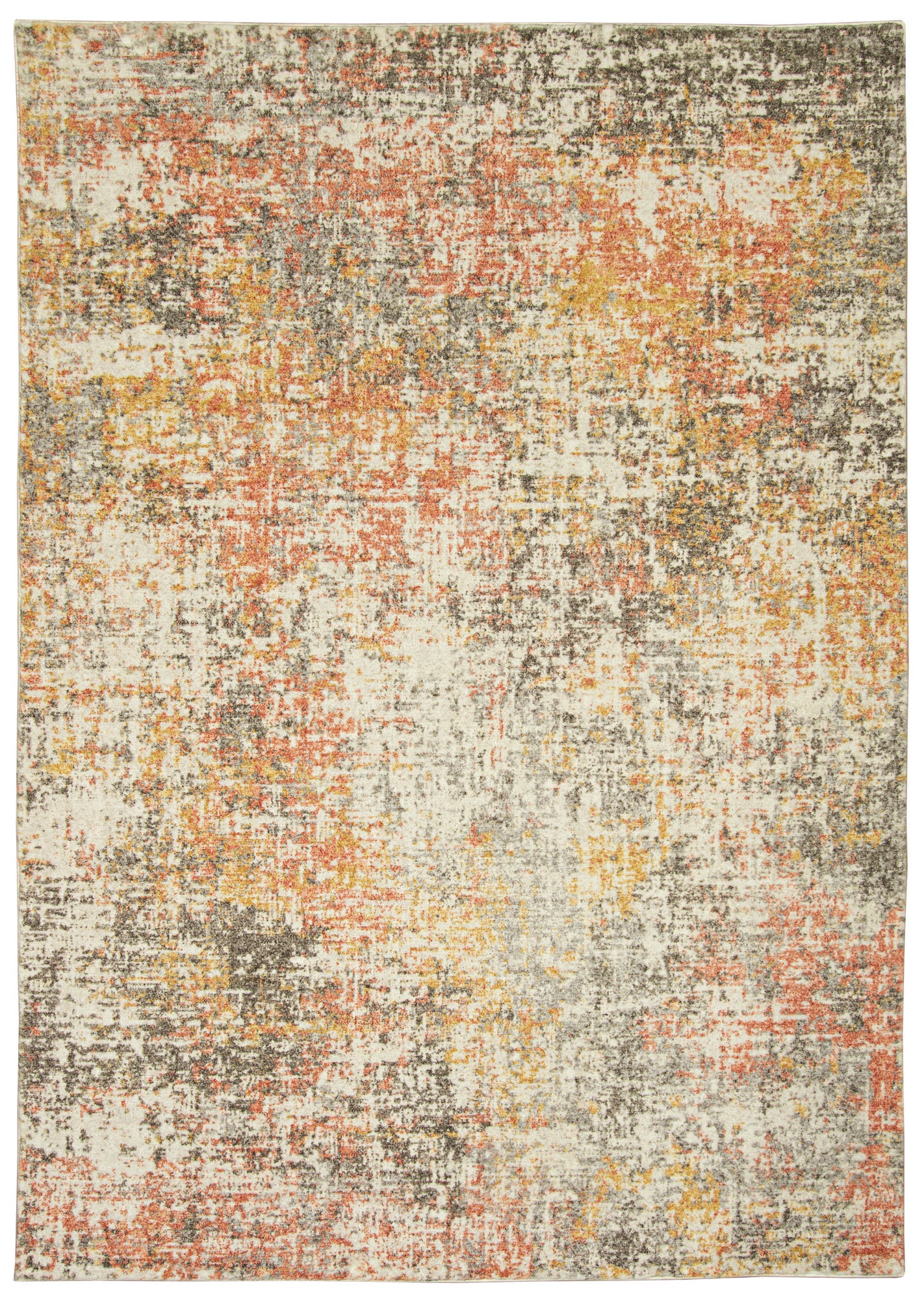 KAS Roxy 2815 Elements Ivory/Spice Area Rug