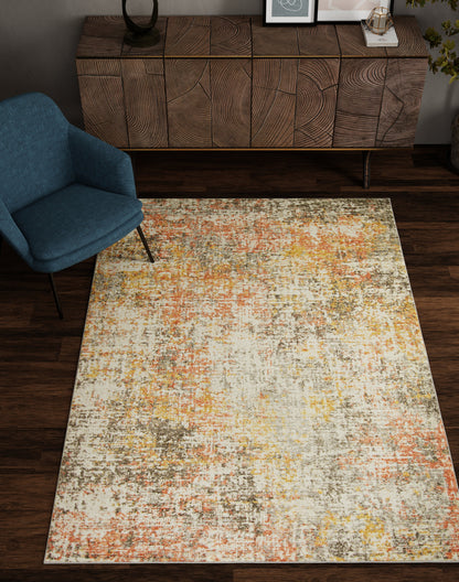 KAS Roxy 2815 Elements Ivory/Spice Area Rug