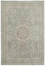 Dynamic Rugs Santana 10260 Power Loomed Traditional Blue/Beige Rug