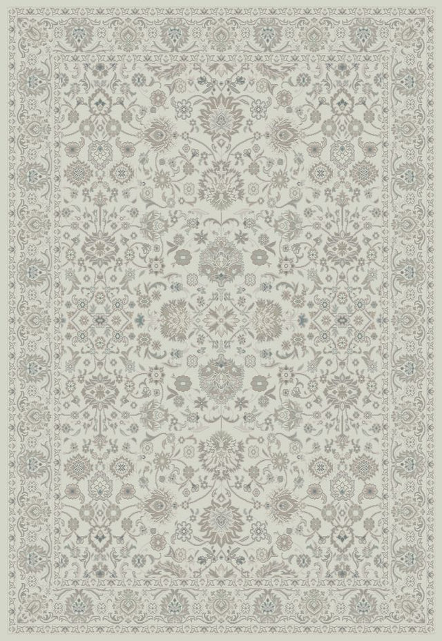 Dynamic Rugs Santana 10261 Power Loomed Traditional Cream/Grey Rug