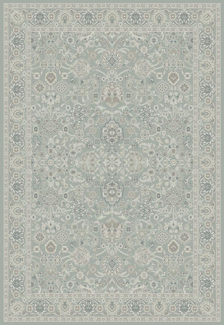 Dynamic Rugs Santana 10261 Power Loomed Traditional Grey/Blue Rug