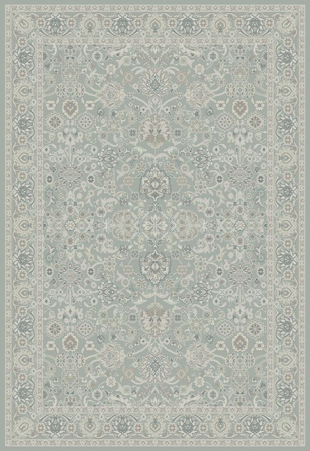 Dynamic Rugs Santana 10261 Power Loomed Traditional Grey/Blue Rug
