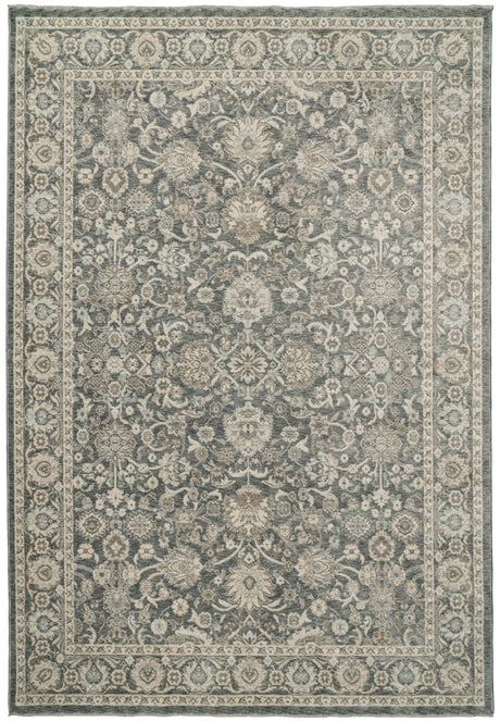 Dynamic Rugs Santana 10261 Power Loomed Traditional Grey/Beige/Taupe Rug