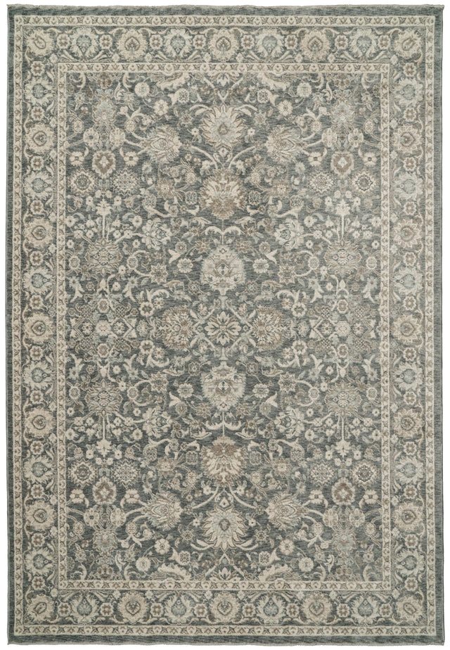 Dynamic Rugs Santana 10261 Power Loomed Traditional Grey/Beige/Taupe Rug