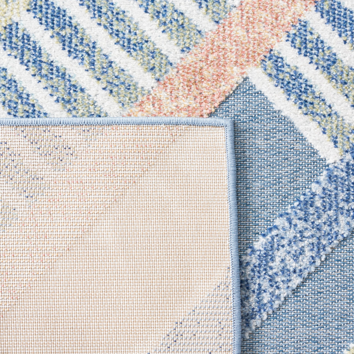 Safavieh Sarasota Sar102J Blue/Light Green Rug.