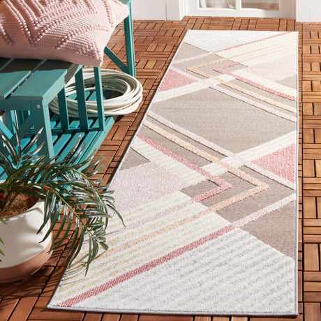 Safavieh Sarasota Sar102U Pink/Brown Rug.