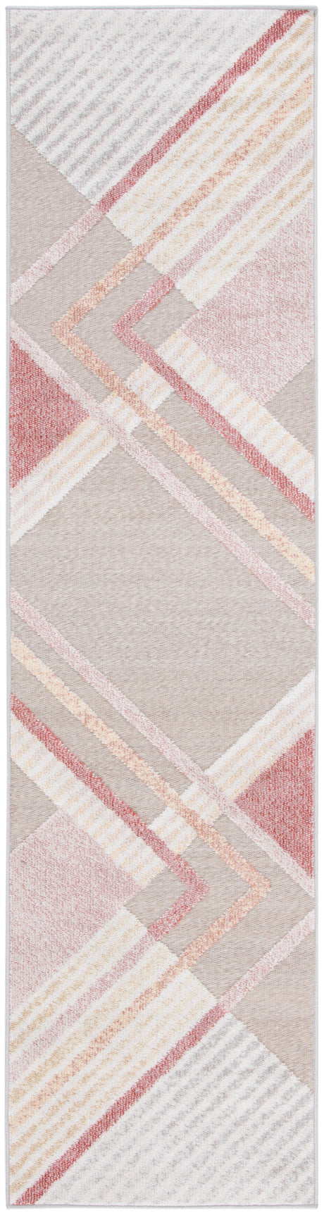 Safavieh Sarasota Sar102U Pink/Brown Rug.