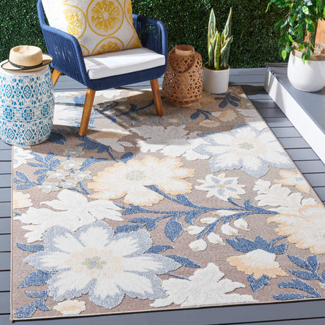 Safavieh Sarasota Sar108J Navy/Brown Rug.