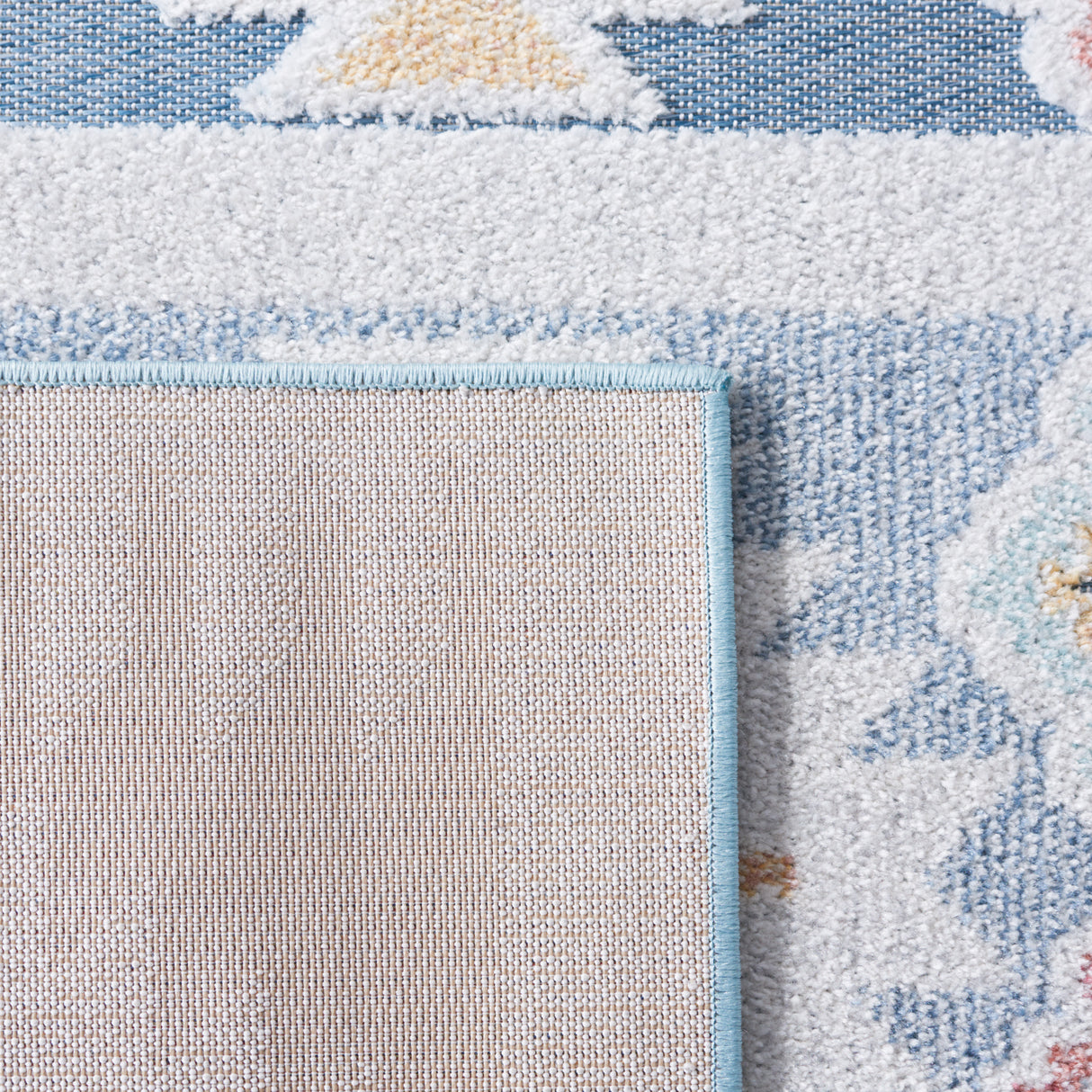 Safavieh Sarasota Sar114J Light Blue/Grey Rug.
