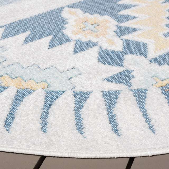 Safavieh Sarasota Sar114J Light Blue/Grey Rug.