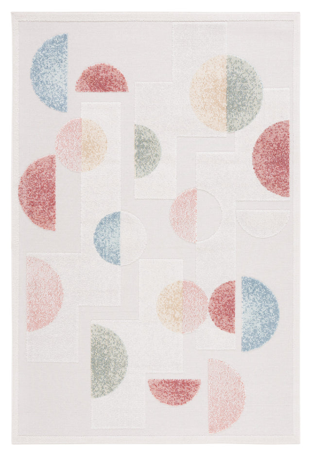 Safavieh Sarasota Sar116F Grey/Pink Rug.