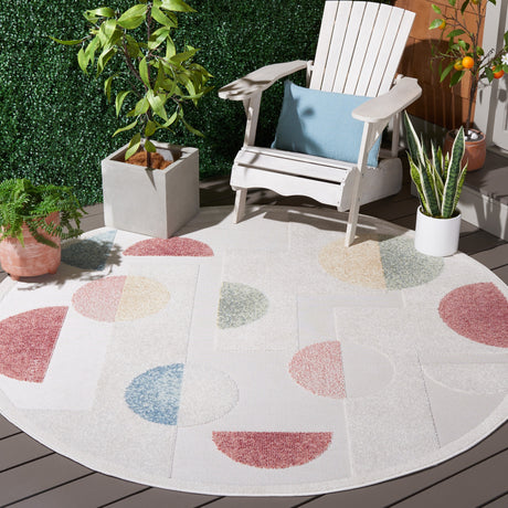 Safavieh Sarasota Sar116F Grey/Pink Rug.