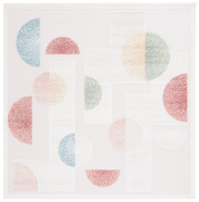 Safavieh Sarasota Sar116F Grey/Pink Rug.