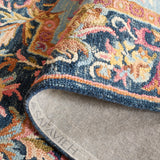 Safavieh Savonnerie Sav301N Navy/Pink Rug.