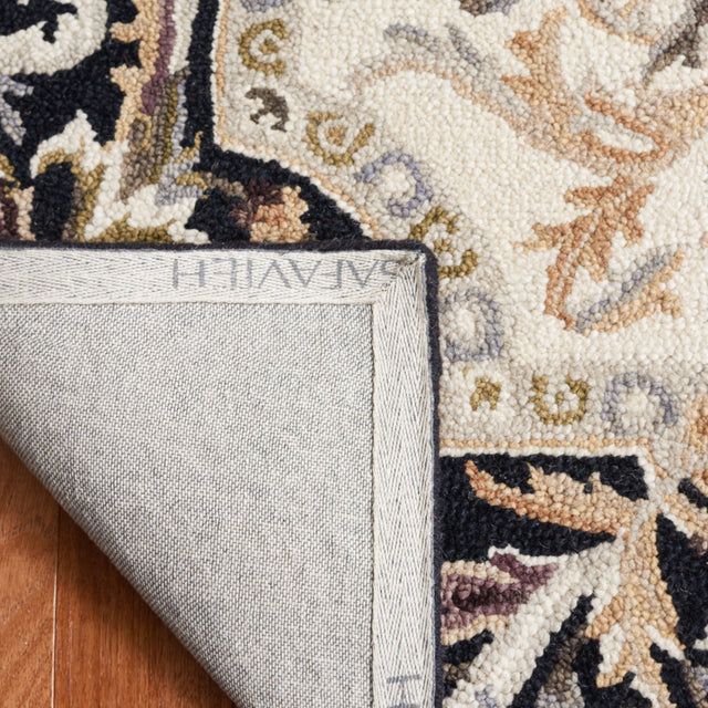 Safavieh Savonnerie Sav301Z Ivory/Black Rug.