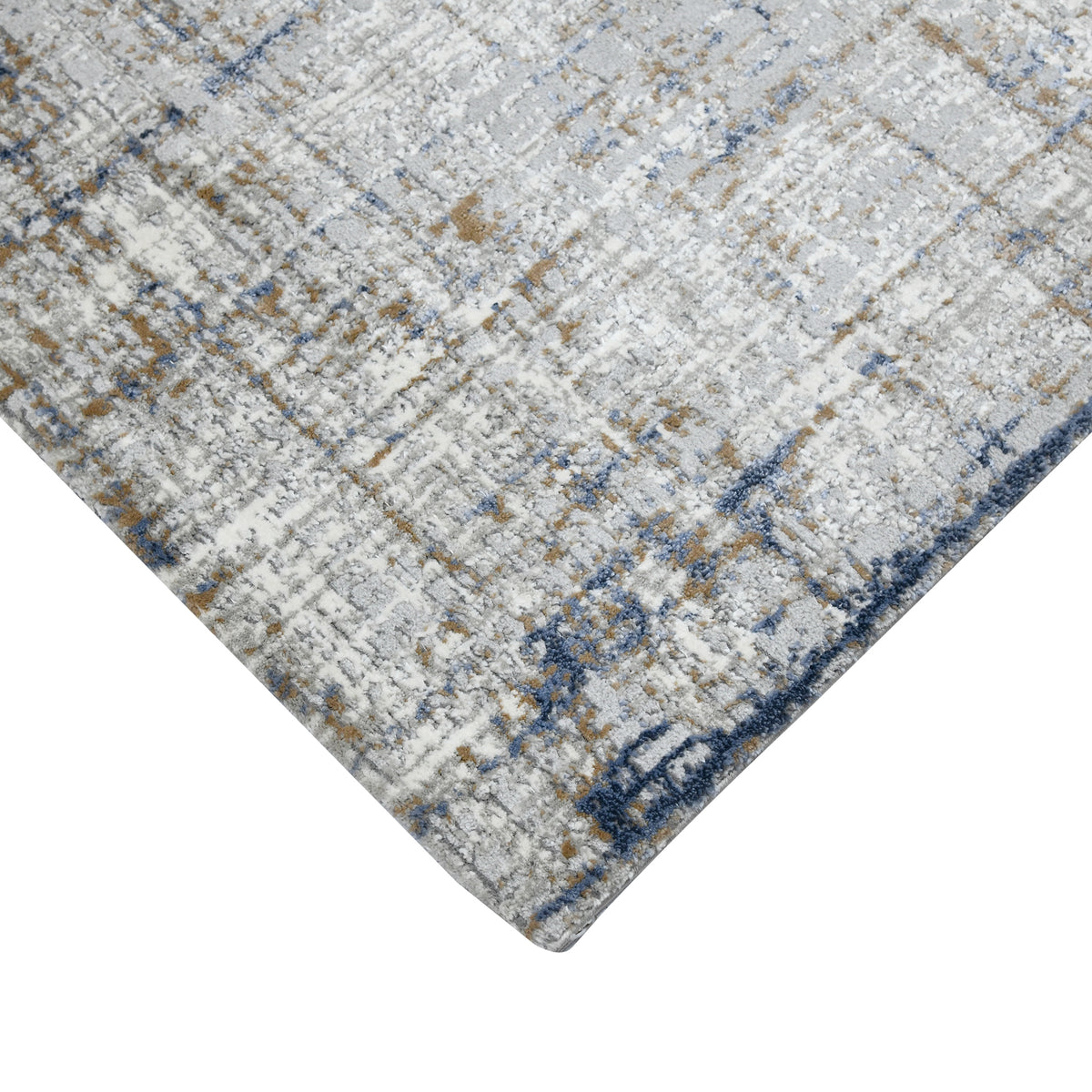 Amer Savannah SAV-4 Gray / Gold area rug - corner view