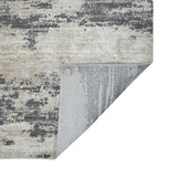 Amer Savannah SAV-5 Gray / Blue area rug - back view