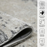 Amer Savannah SAV-5 Gray / Blue area rug - infographic view