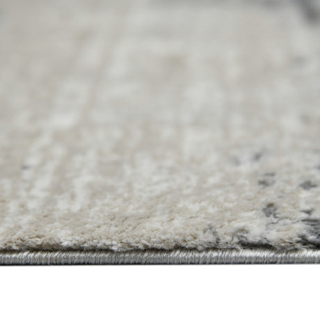 Amer Savannah SAV-5 Gray / Blue area rug - profile view