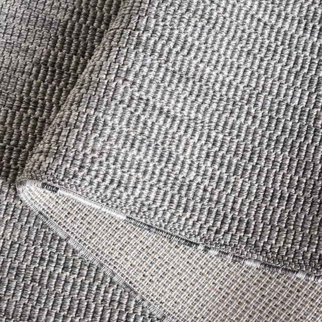 Safavieh Sisal All-Weather Saw420F Dark Grey Rug.