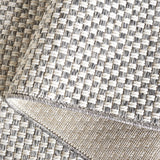 Safavieh Sisal All-Weather Saw460F Grey/Ivory Rug.