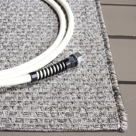 Safavieh Sisal All-Weather Saw640F Light Grey Rug.