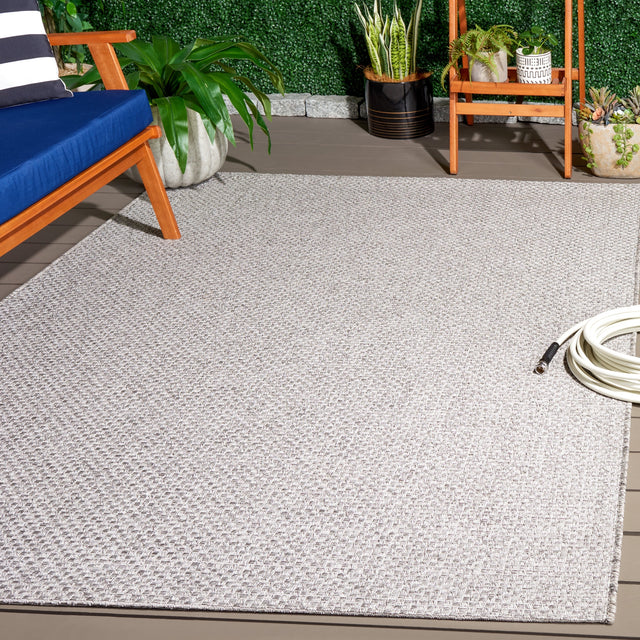 Safavieh Sisal All-Weather Saw640F Light Grey Rug.