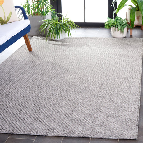 Safavieh Sisal All-Weather Saw640F Light Grey Rug.