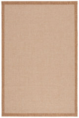 Safavieh Sisal All-Weather Saw644B Natural/Brown Rug.