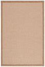 Safavieh Sisal All-Weather Saw644B Natural/Brown Rug.