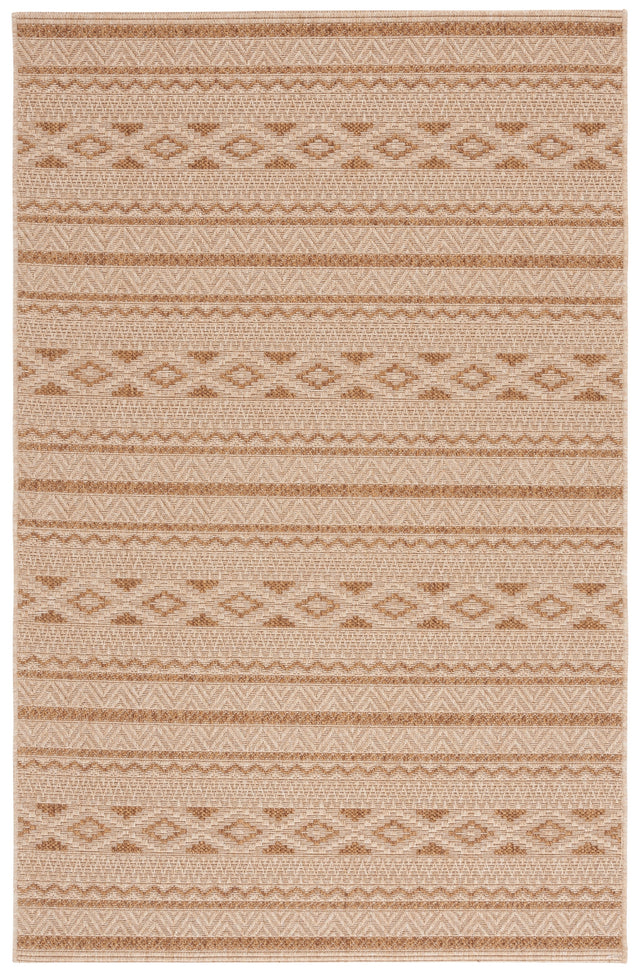 Safavieh Sisal All-Weather Saw646B Natural/Brown Rug.