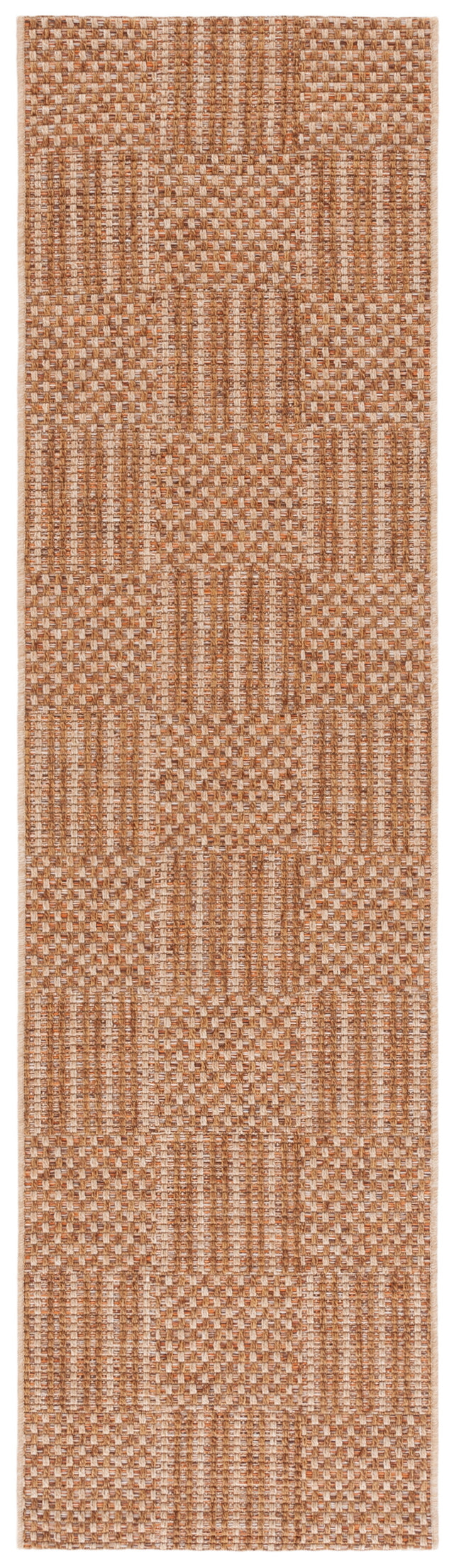 Safavieh Sisal All-Weather Saw648B Natural/Brown Rug.