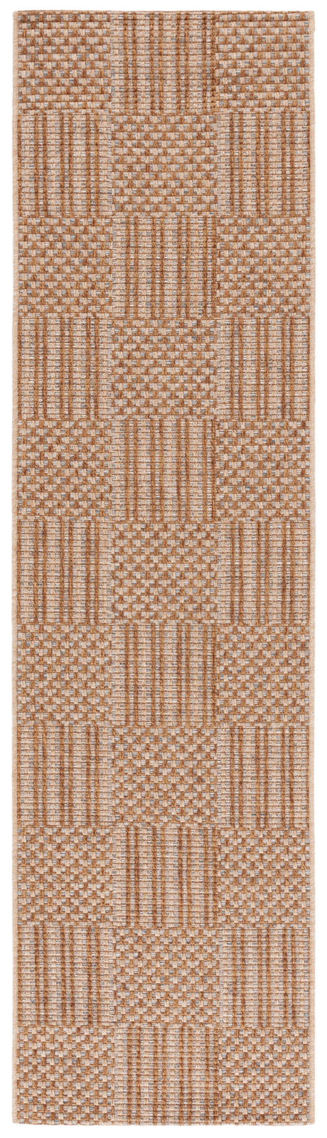 Safavieh Sisal All-Weather Saw648C Natural/Grey Area Rug