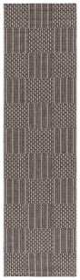 Safavieh Sisal All-Weather Saw648Z Black/Grey Rug.