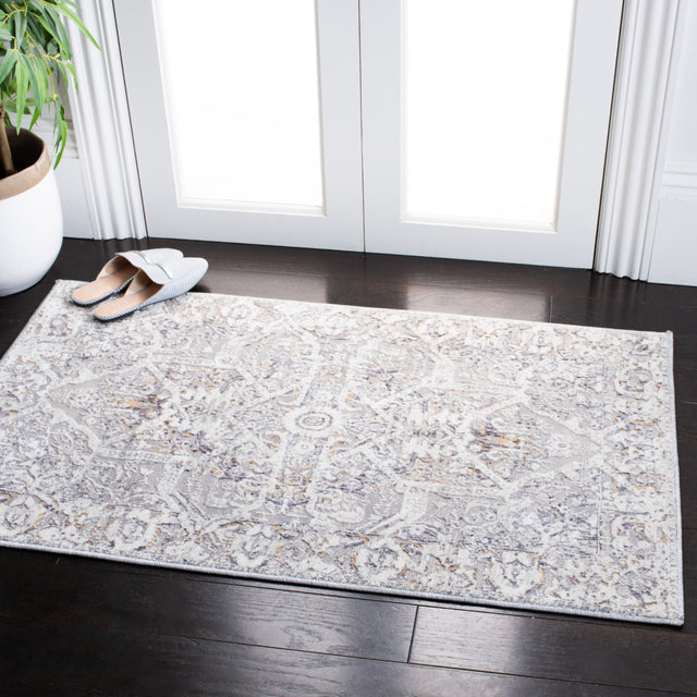 Safavieh Sabrina Sbrl834B Ivory/Light Grey Rug.