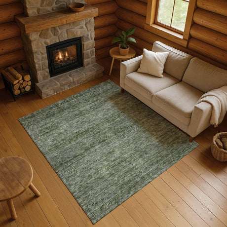 Dalyn Soft Essentials SE1 Transitional Machine Made Green Rug
