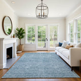 Dalyn Soft Essentials SE1 Transitional Machine Made Blue Rug