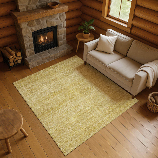 Dalyn Soft Essentials SE1 Transitional Machine Made Gold Rug