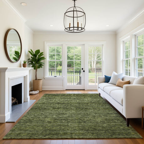 Dalyn Soft Essentials SE1 Transitional Machine Made Green Rug
