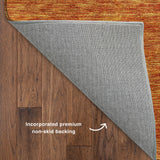 Dalyn Soft Essentials SE1 Transitional Machine Made Orange Rug
